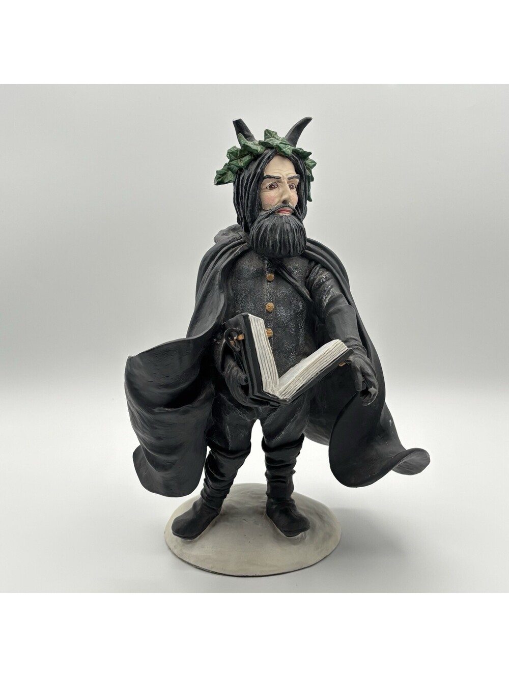 VTG Duncan Royale Black Peter History of Santa Figurine 11" 1983 Limited Edition
